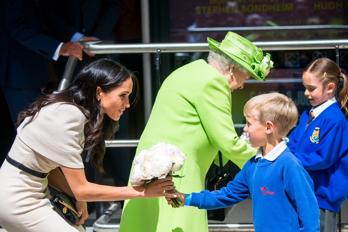 The Queen and Megan Markle Storyhouse Cultural Centre, Chester