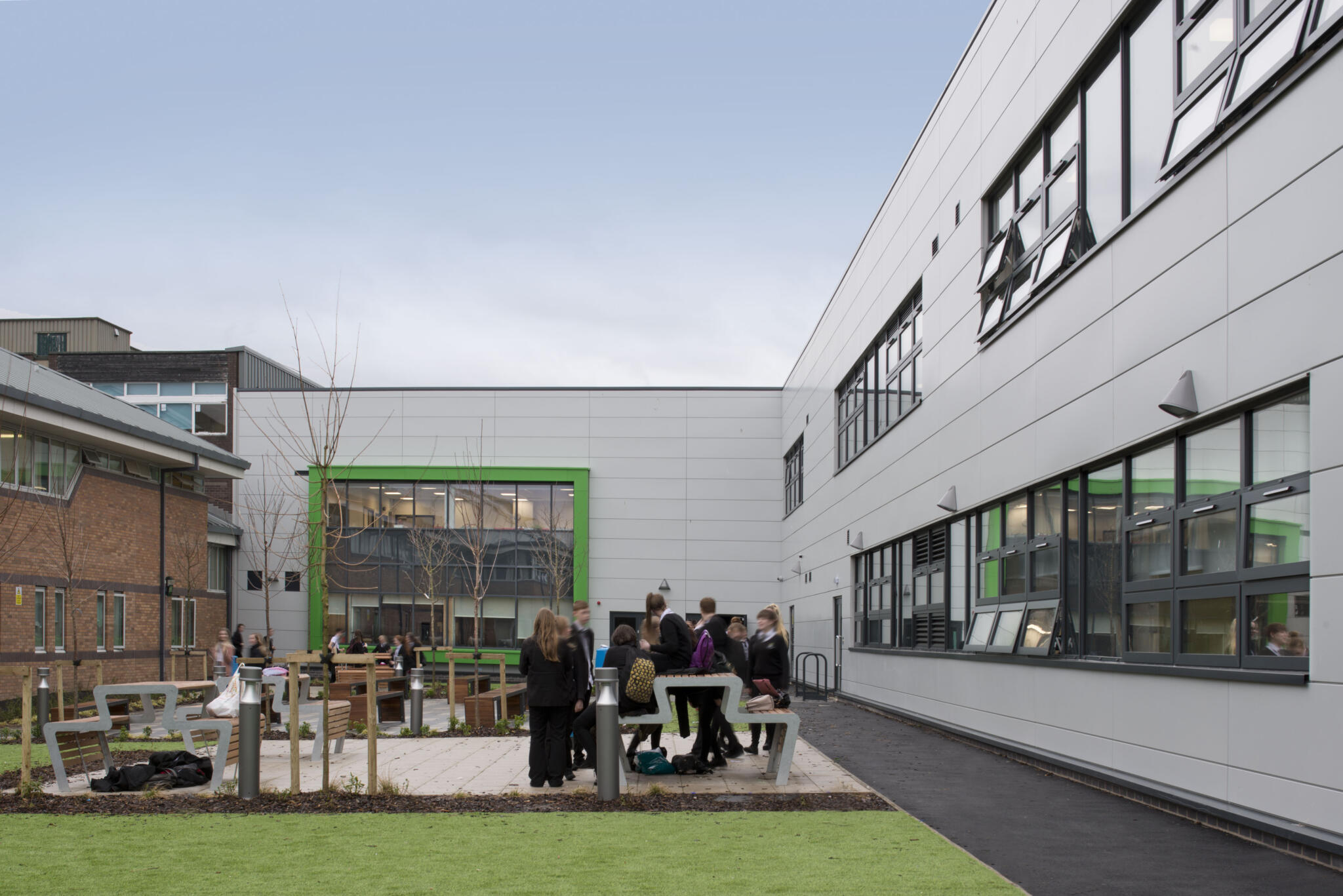 Connah s Quay High School North Wales Ellis Williams Architects