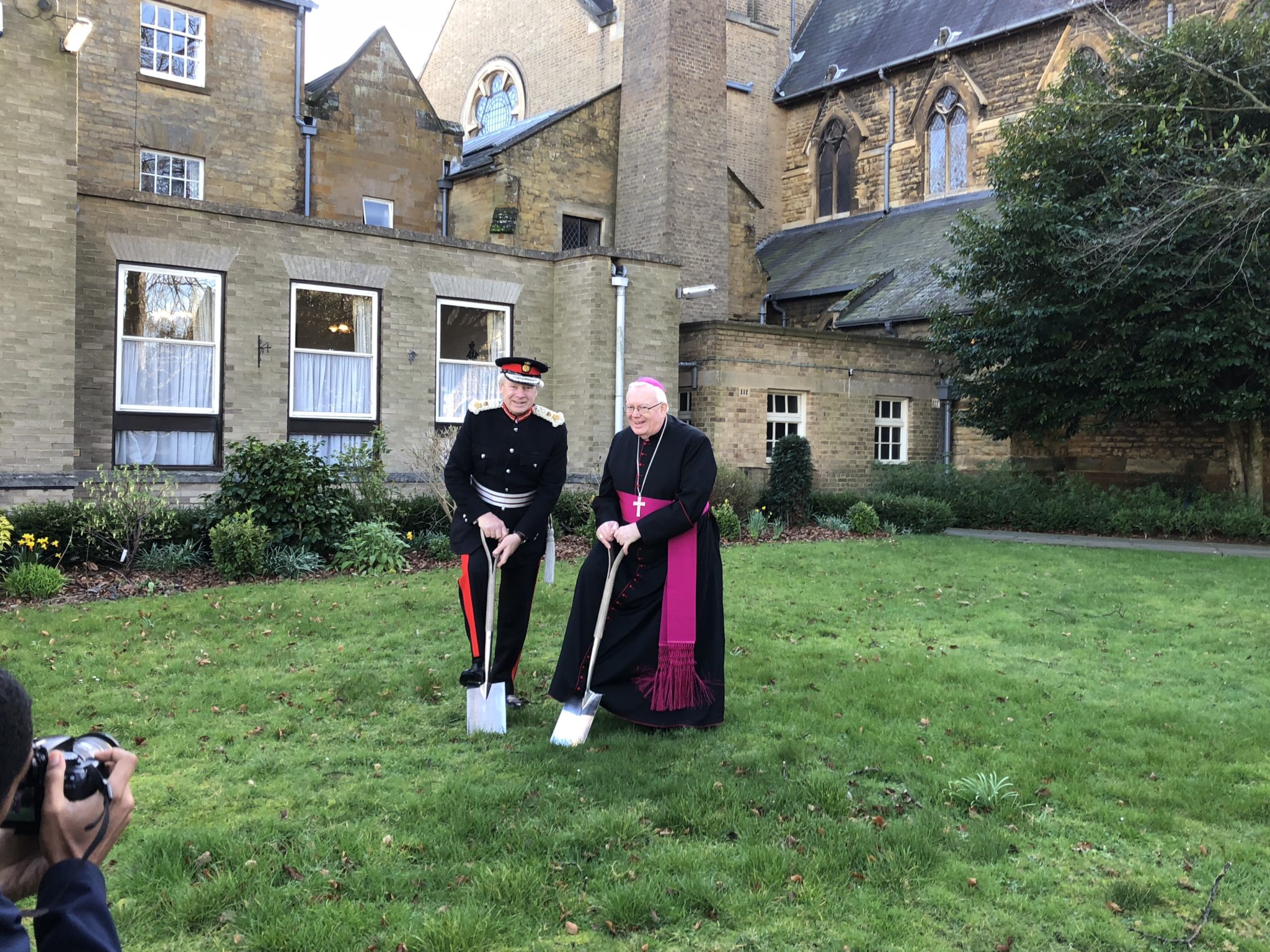 Northampton Cathedral New Cathedral Centre breaks ground