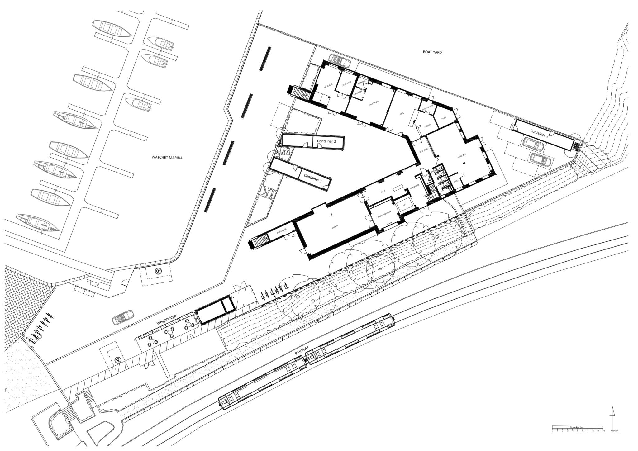 East Quay. Watchet Site Plan