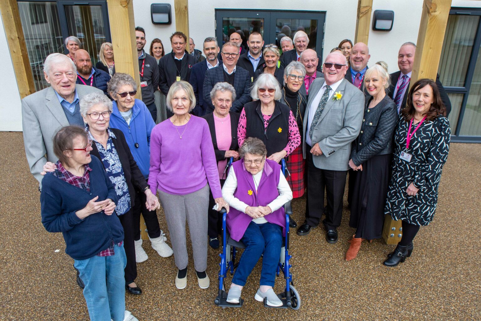 Refurbished Sheltered Housing scheme at Tir y Capel welcomes tenants