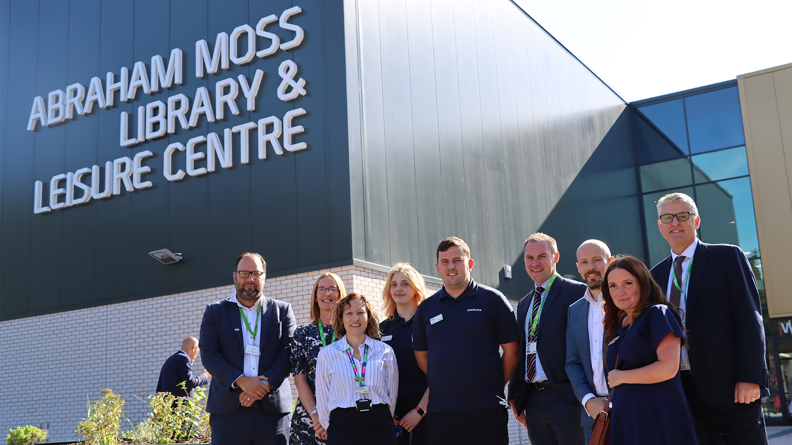 Abraham Moss Library and Leisure Centre official opening