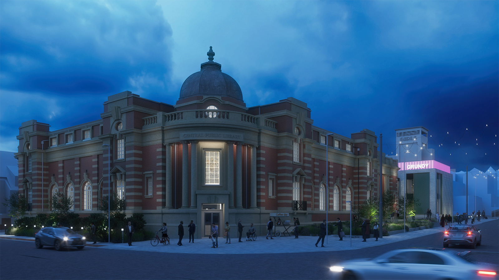 Blackpool Central Library and Grundy Art Gallery proposed plans